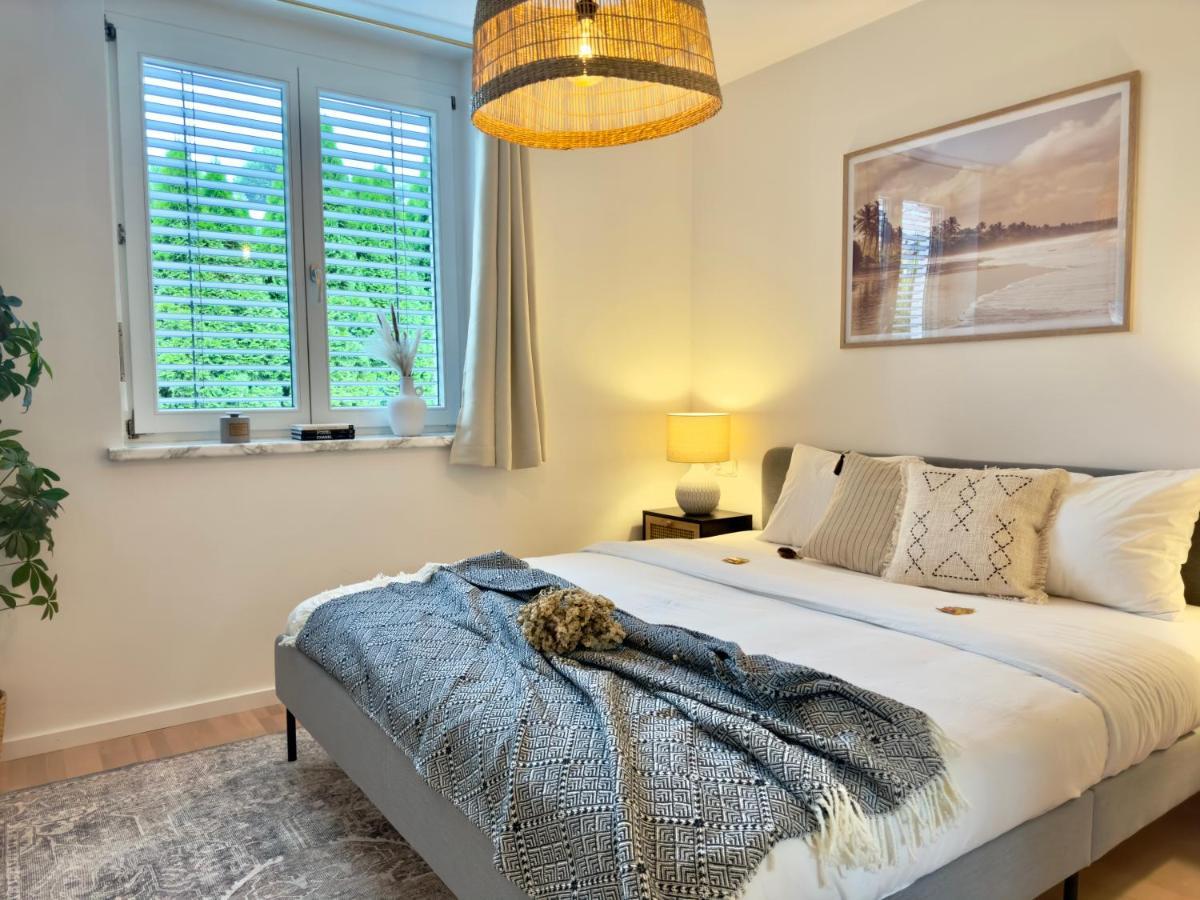 Flair Apartments Vorarlberg - Stilvolles Wohnen Nahe Bodensee & Alpen - Kueche, Balkon & Gratis Parkplatz بريجنتس المظهر الخارجي الصورة
