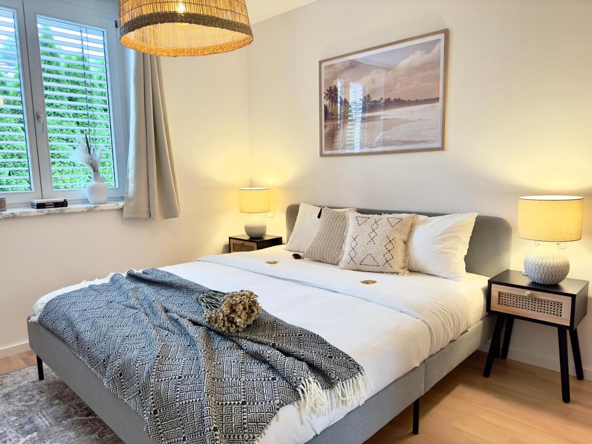 Flair Apartments Vorarlberg - Stilvolles Wohnen Nahe Bodensee & Alpen - Kueche, Balkon & Gratis Parkplatz بريجنتس المظهر الخارجي الصورة