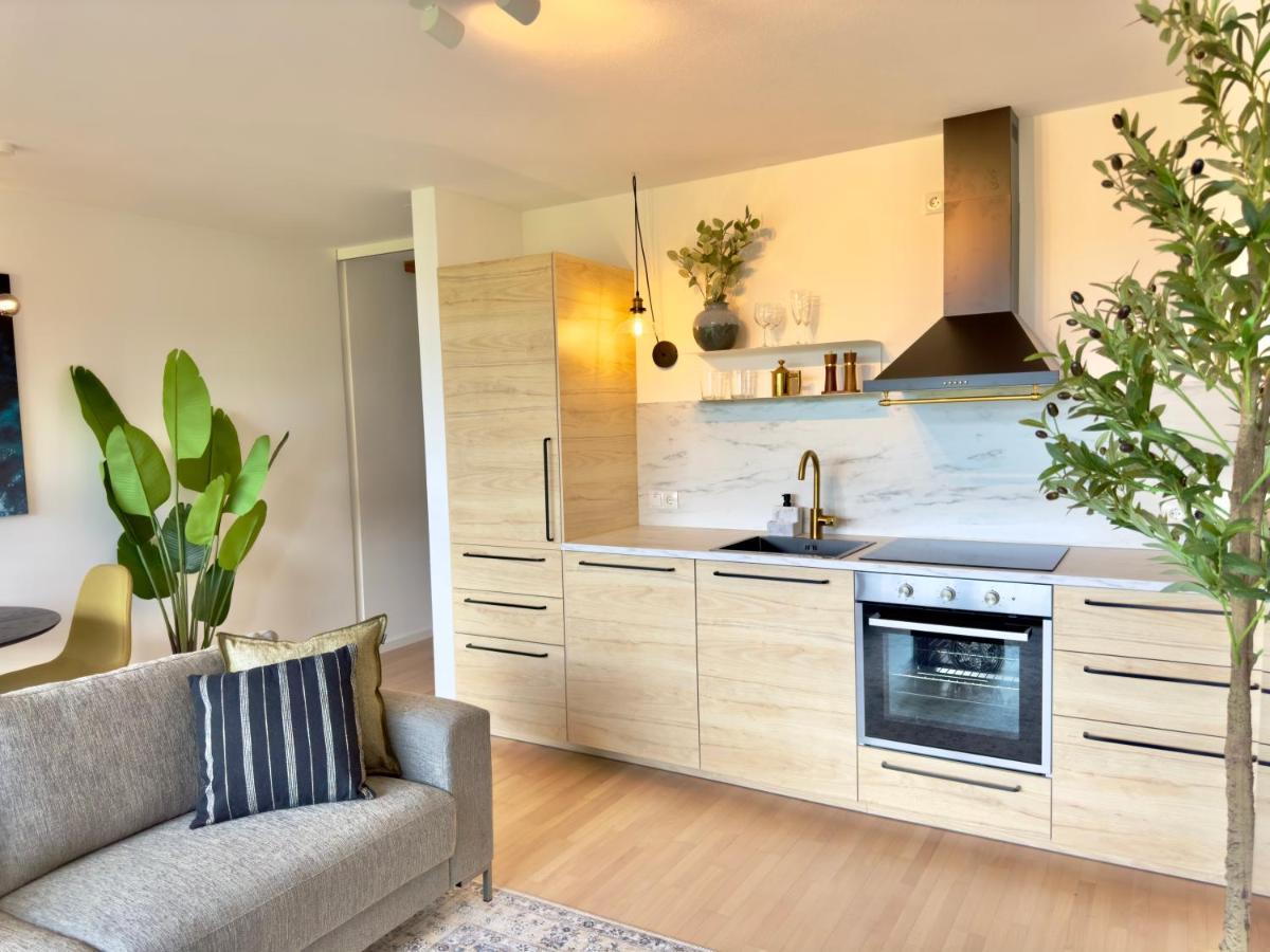 Flair Apartments Vorarlberg - Stilvolles Wohnen Nahe Bodensee & Alpen - Kueche, Balkon & Gratis Parkplatz بريجنتس المظهر الخارجي الصورة