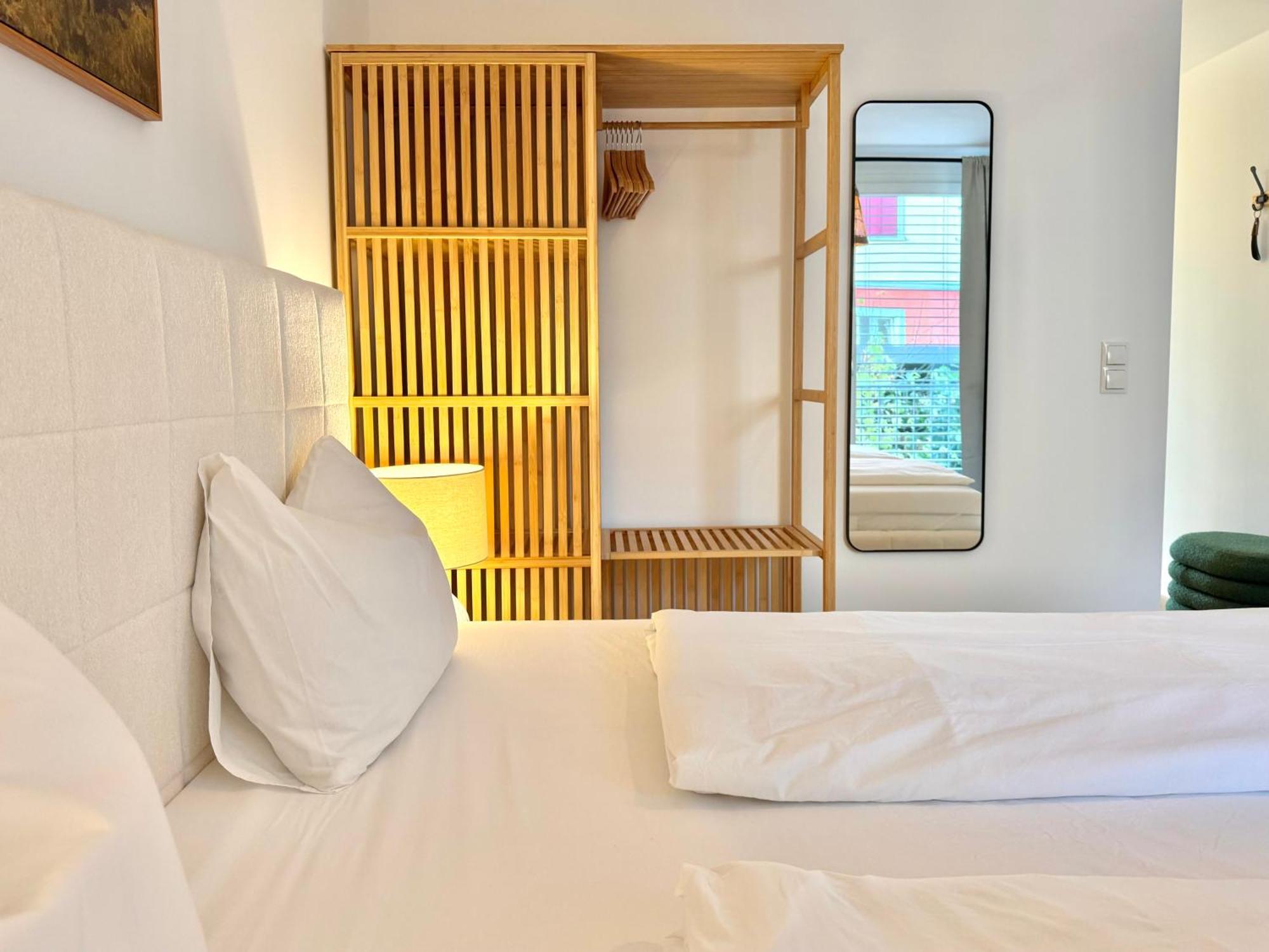 Flair Apartments Vorarlberg - Stilvolles Wohnen Nahe Bodensee & Alpen - Kueche, Balkon & Gratis Parkplatz بريجنتس المظهر الخارجي الصورة